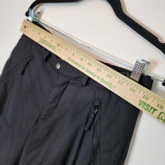 Columbia Unisex Youth Black Snow Pants Snowboarding Ski Outdoor Insulated Pants - Picture 6 of 9